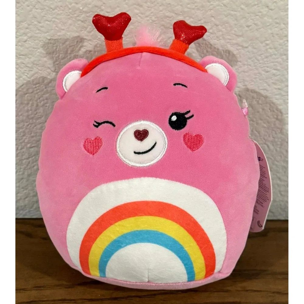 Squishmallows Care Bears Cheer Bear 8